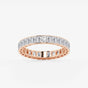 Harper - Half Bezel Sophistication Wedding Ring