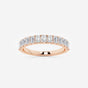 Harper - Radiant Emerald Band Wedding Ring