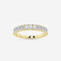 Harper - Radiant Emerald Band Wedding Ring