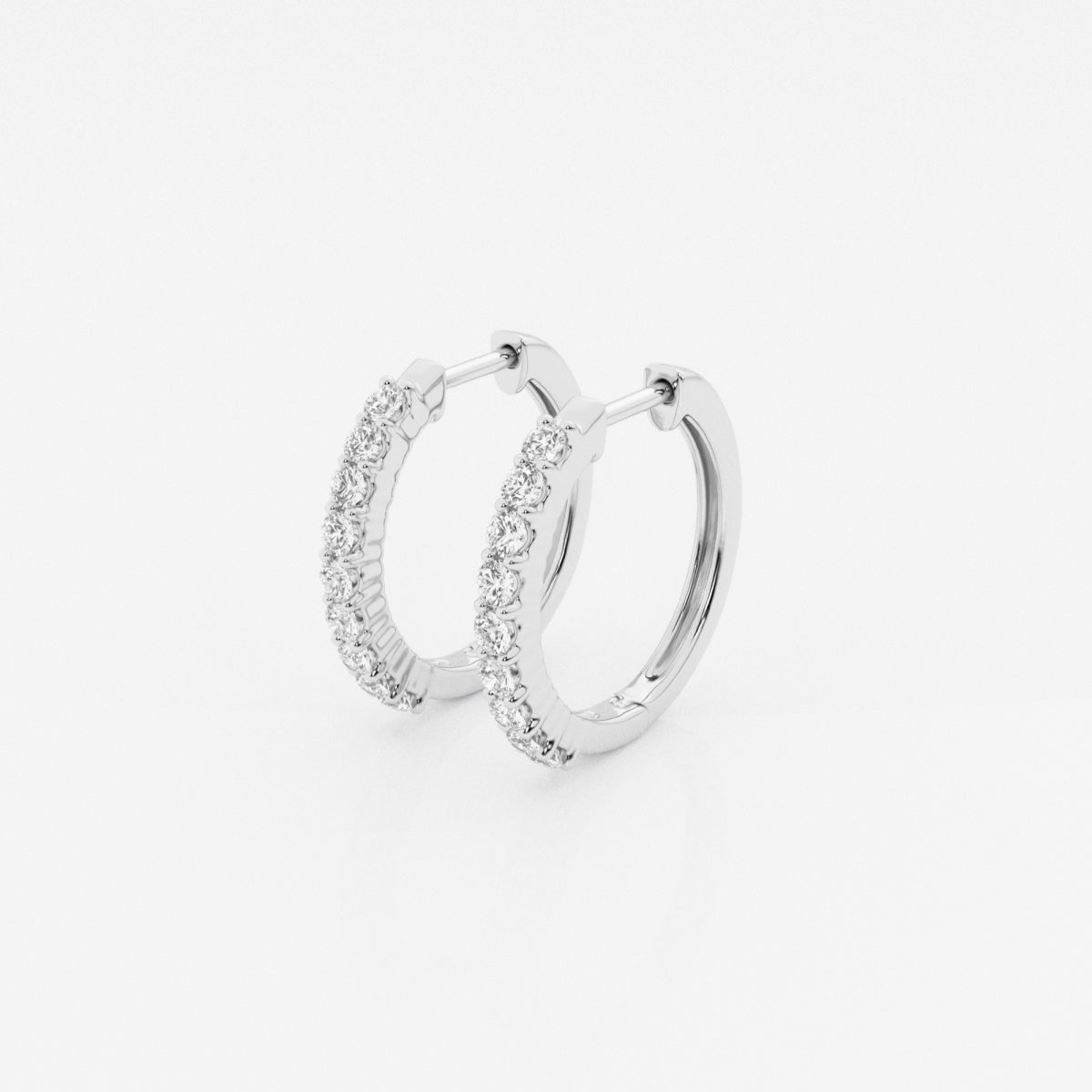 Hazel - Classic Shared Prong Design Earrings