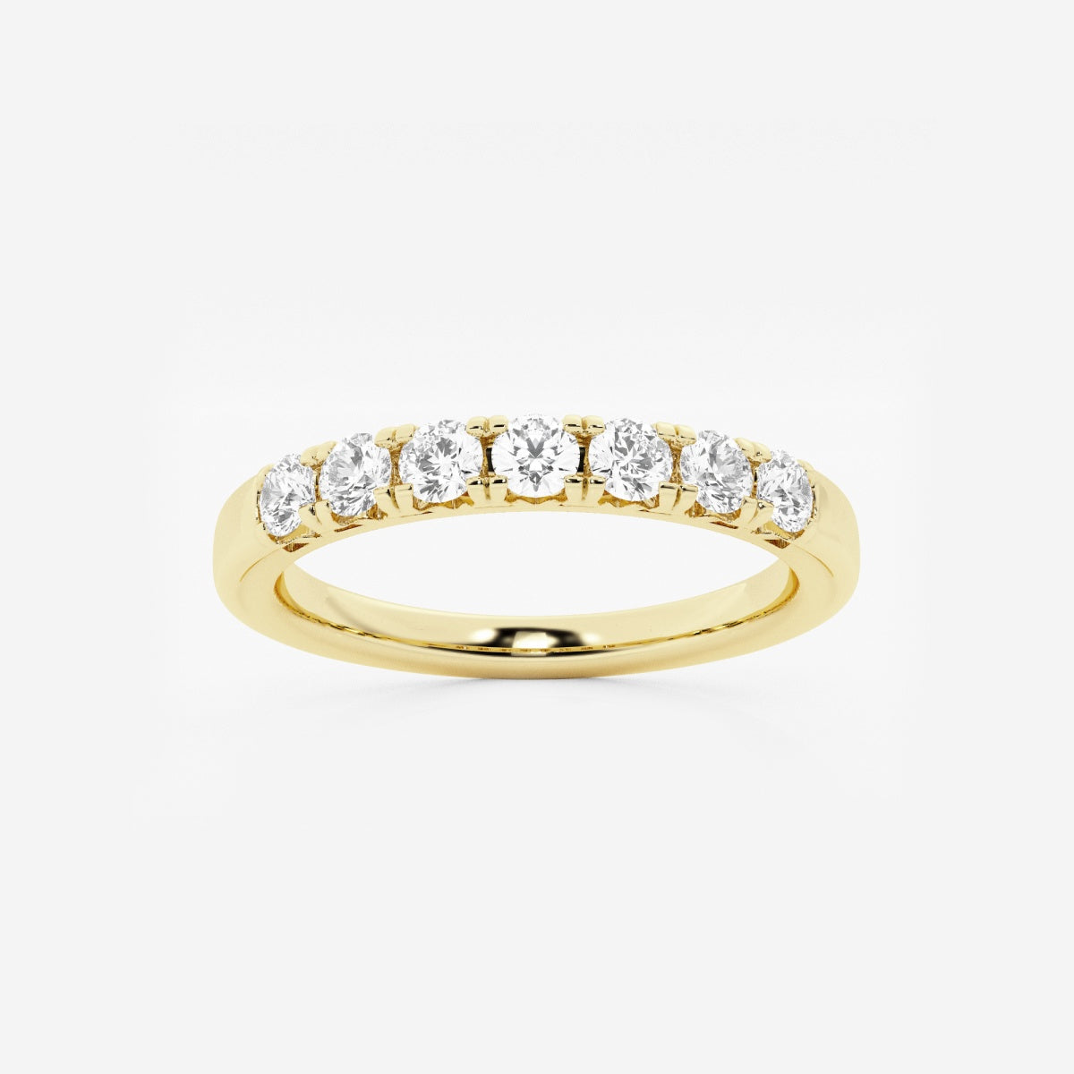 Hazel - Seven Stone Elegance Wedding Ring
