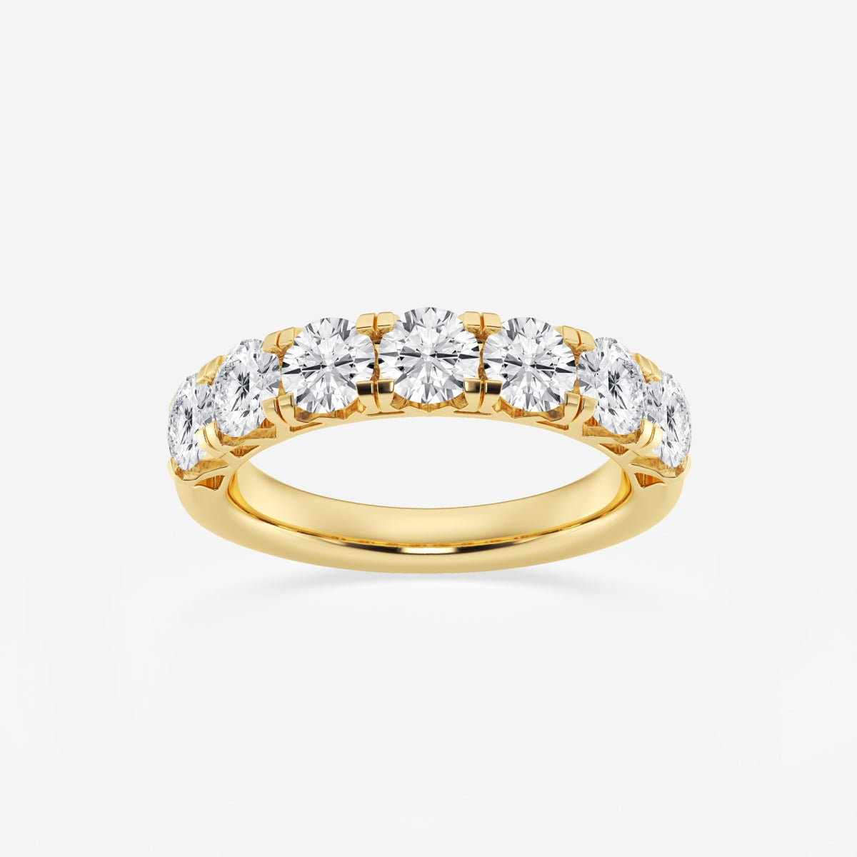 Hazel - Seven Stone Elegance Wedding Ring