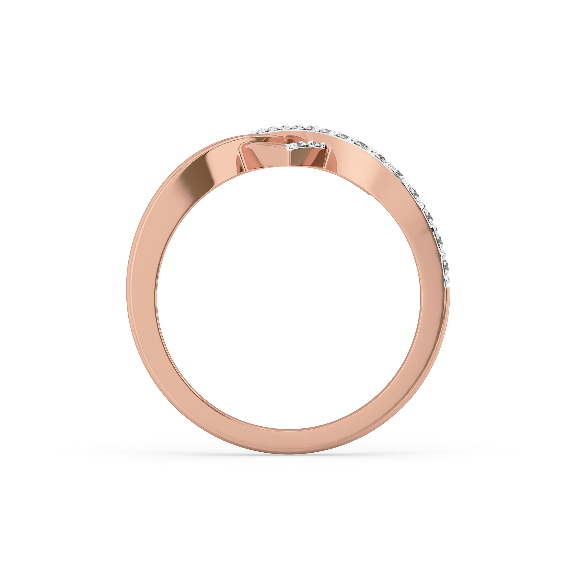Heart Entwined - Lab Diamond Fashion Ring