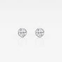 Isabella - Modern Bezel Setting Earrings