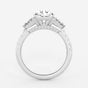 Isla - Three-Stone Bridal Set Engagement Ring