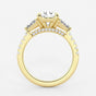 Isla - Three-Stone Bridal Set Engagement Ring