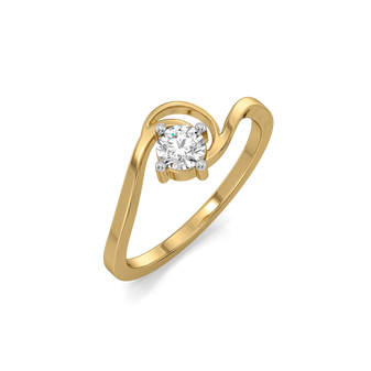 Ember Halo - Pure Gold Lab Diamond Fashion Ring