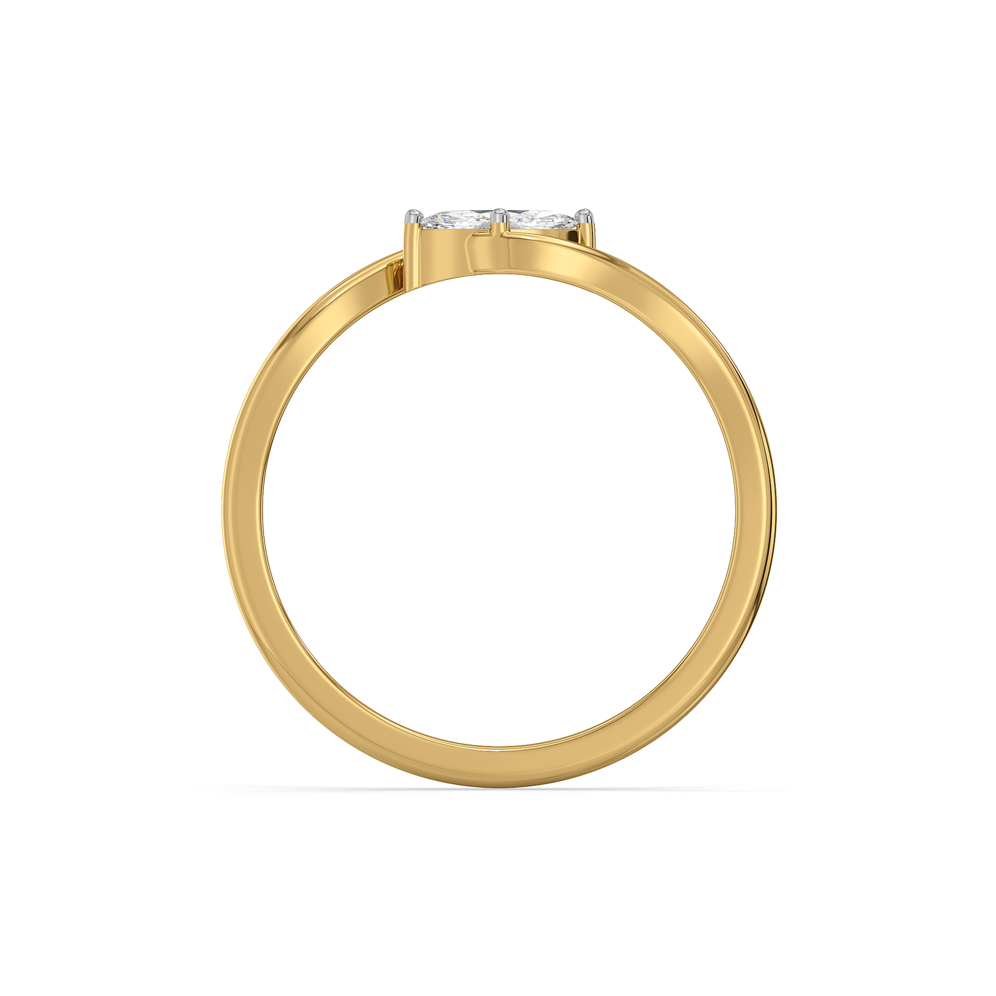 Astra Marquise Solitaire - Pure Gold Lab Diamond Ring