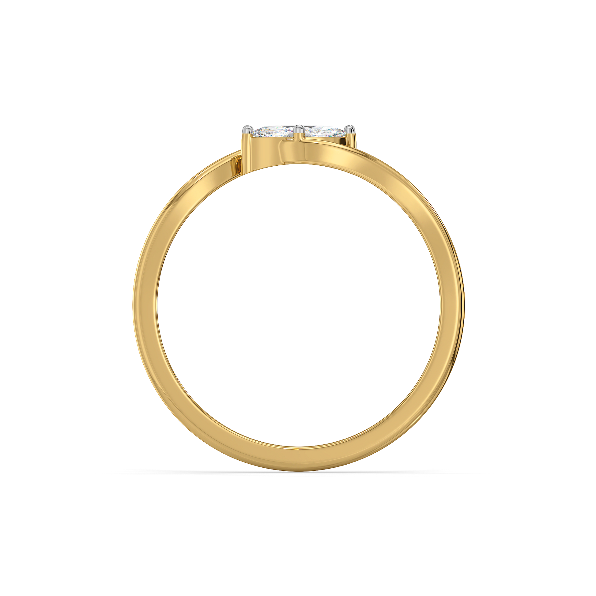 Astra Marquise Solitaire - Pure Gold Lab Diamond Ring