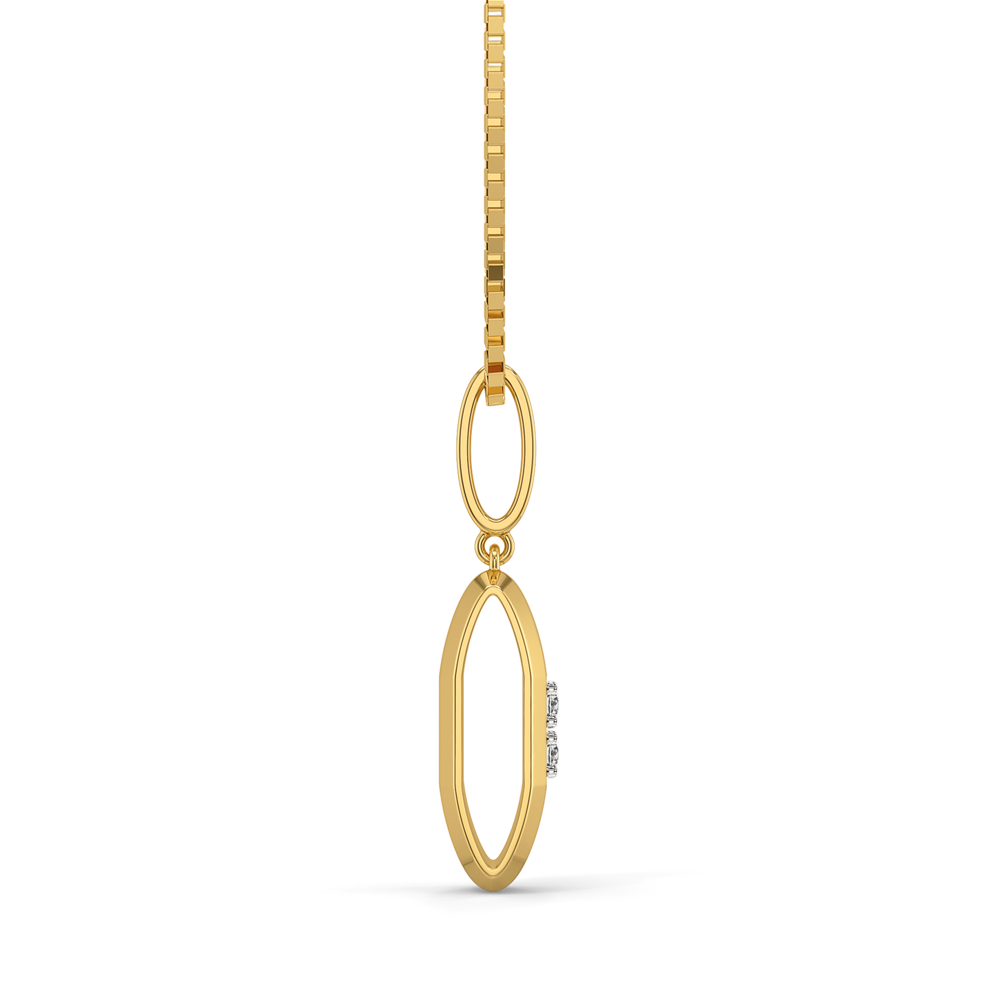 Masculine Edge - Lab Diamond Men's Pendant