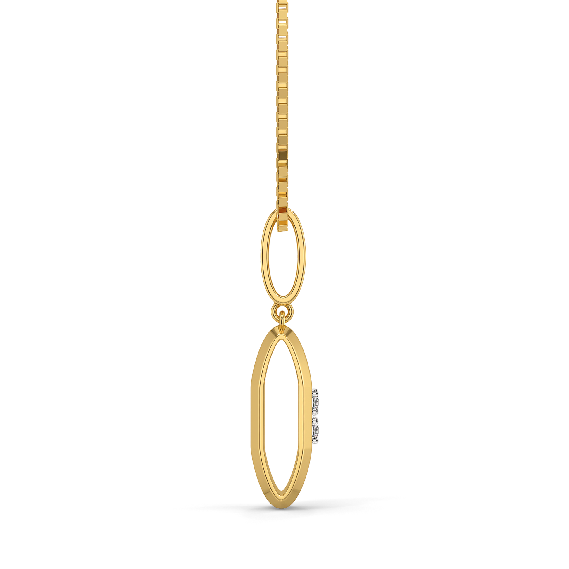 Masculine Edge - Lab Diamond Men's Pendant
