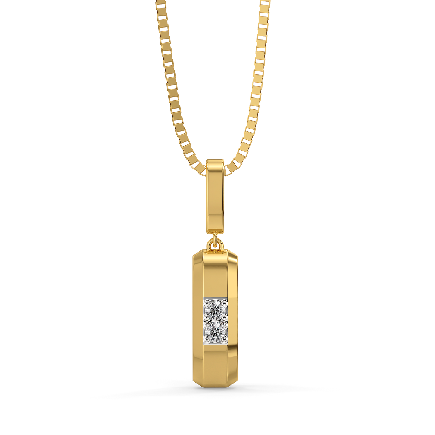 Masculine Edge - Lab Diamond Men's Pendant
