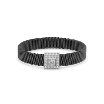 Built in Layers - Lab Diamond Men's Bracelet