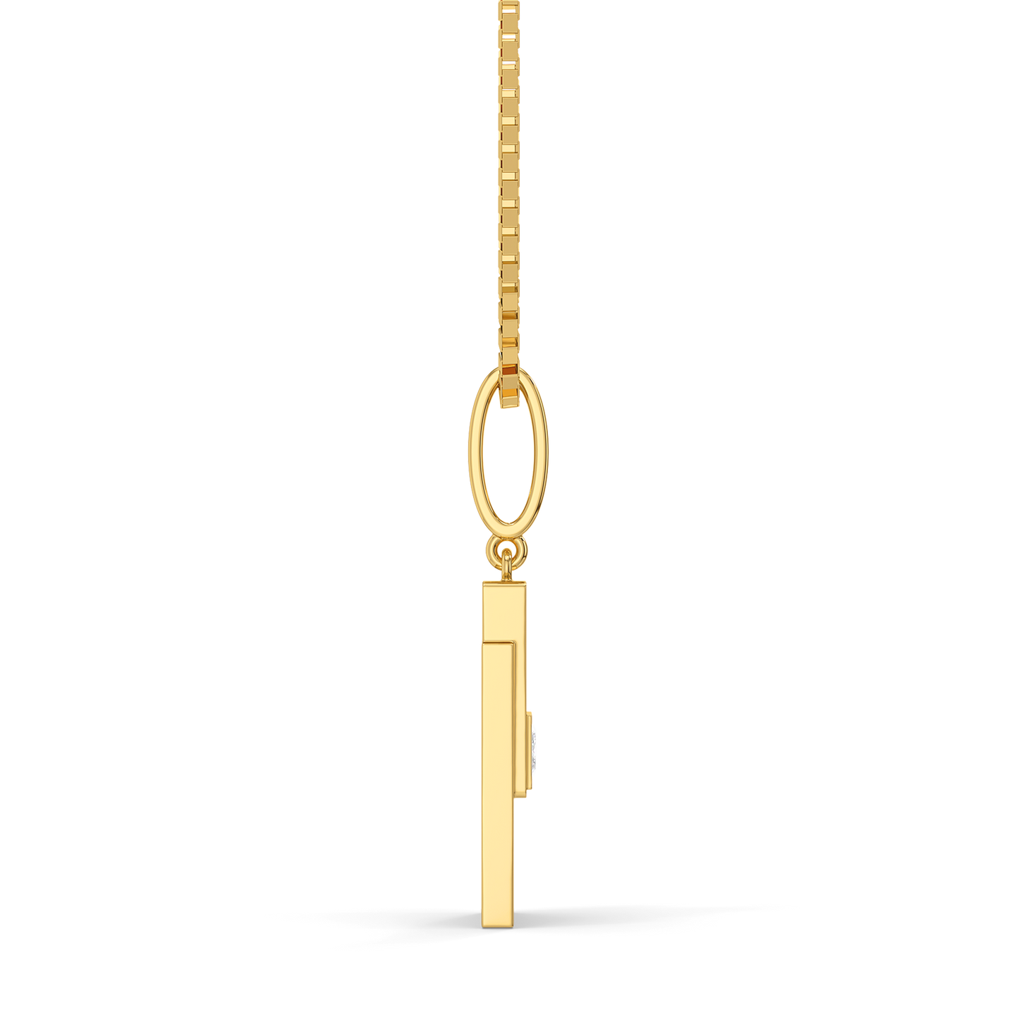 Built in Layers - Lab Diamond Men's Pendant