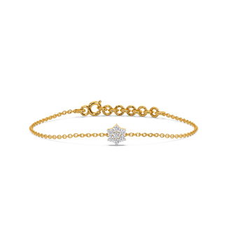 Floral Essence - Lab Diamond Bracelet