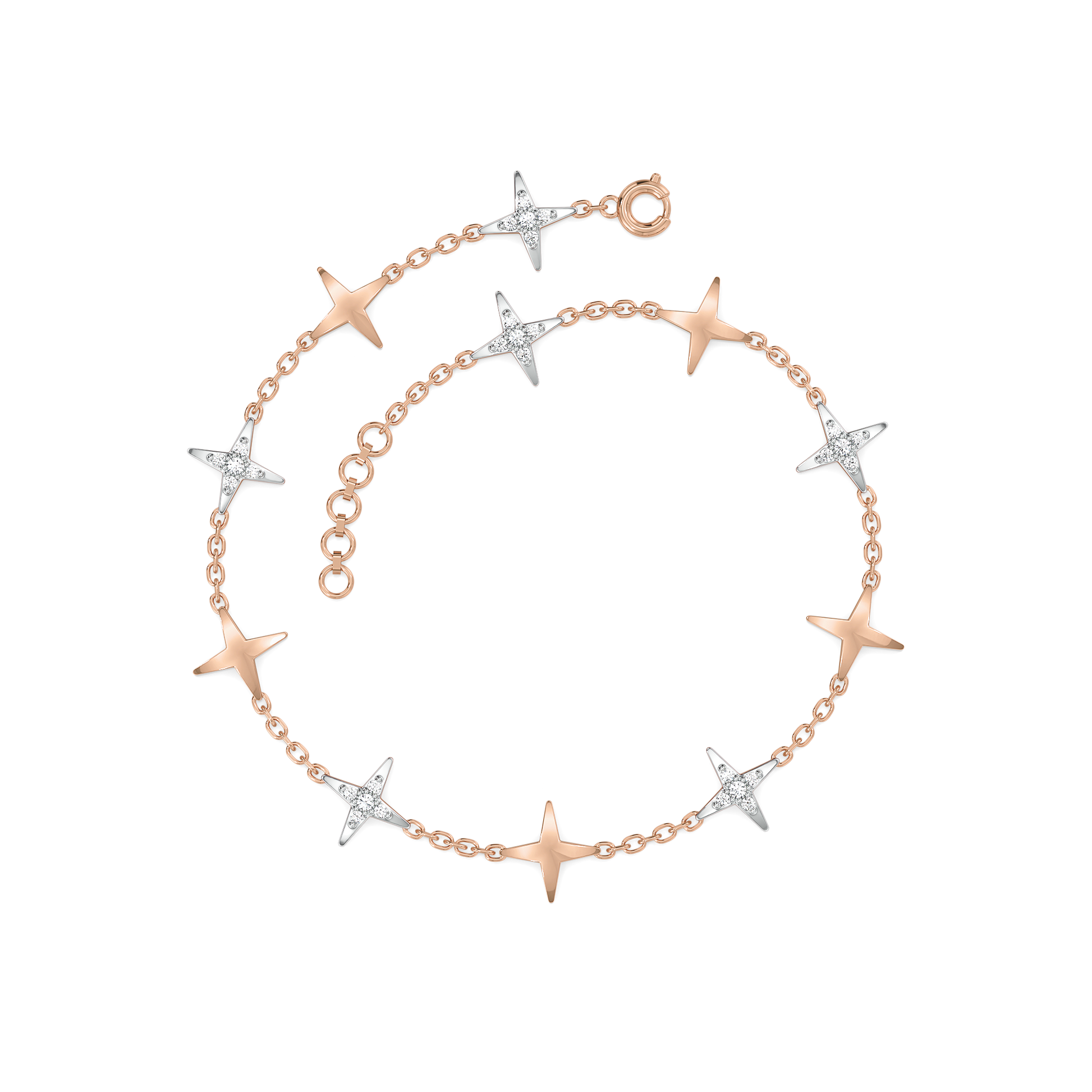 Starlight - Lab Diamond Station Bracelet
