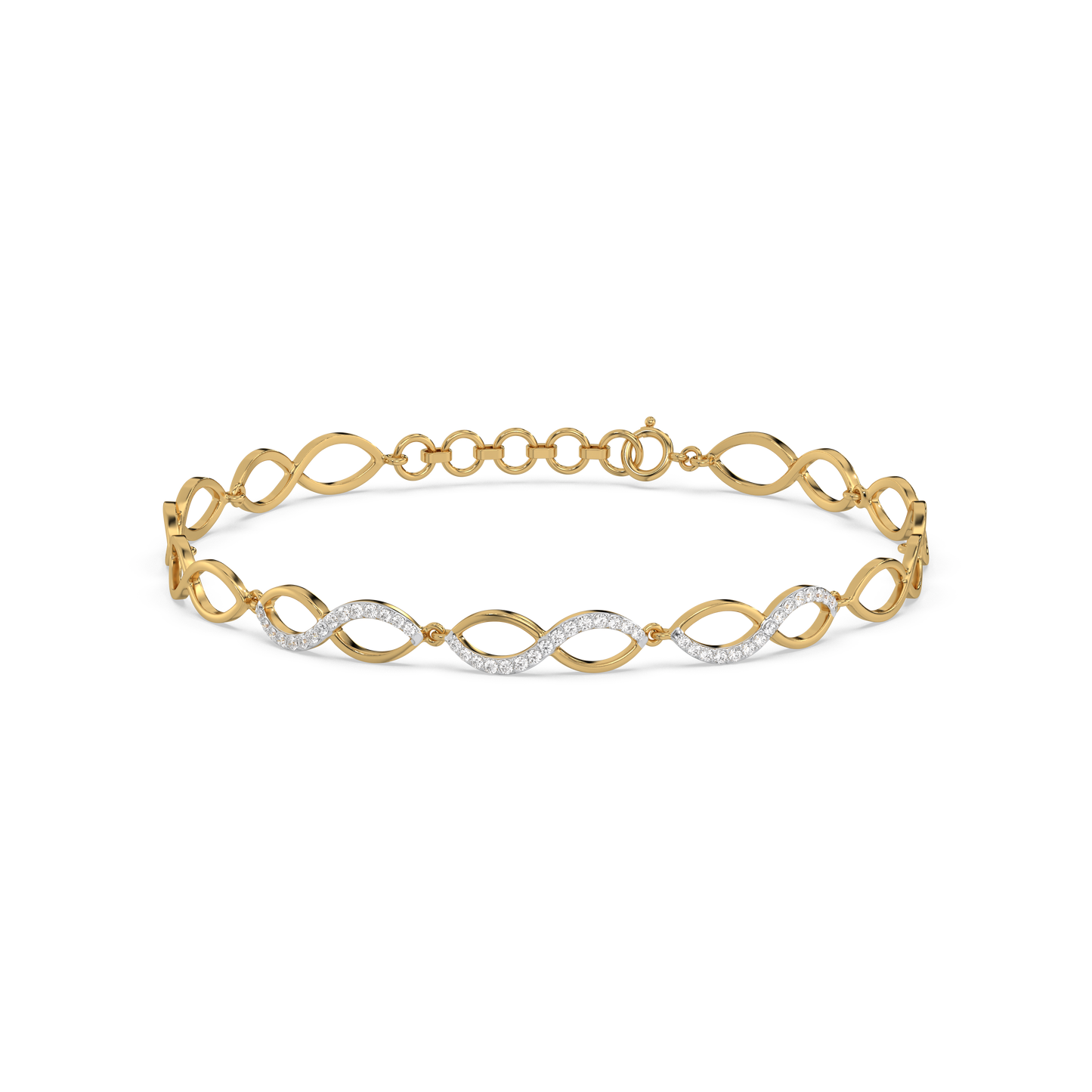 Infinity - Lab Diamond Tennis Bracelet