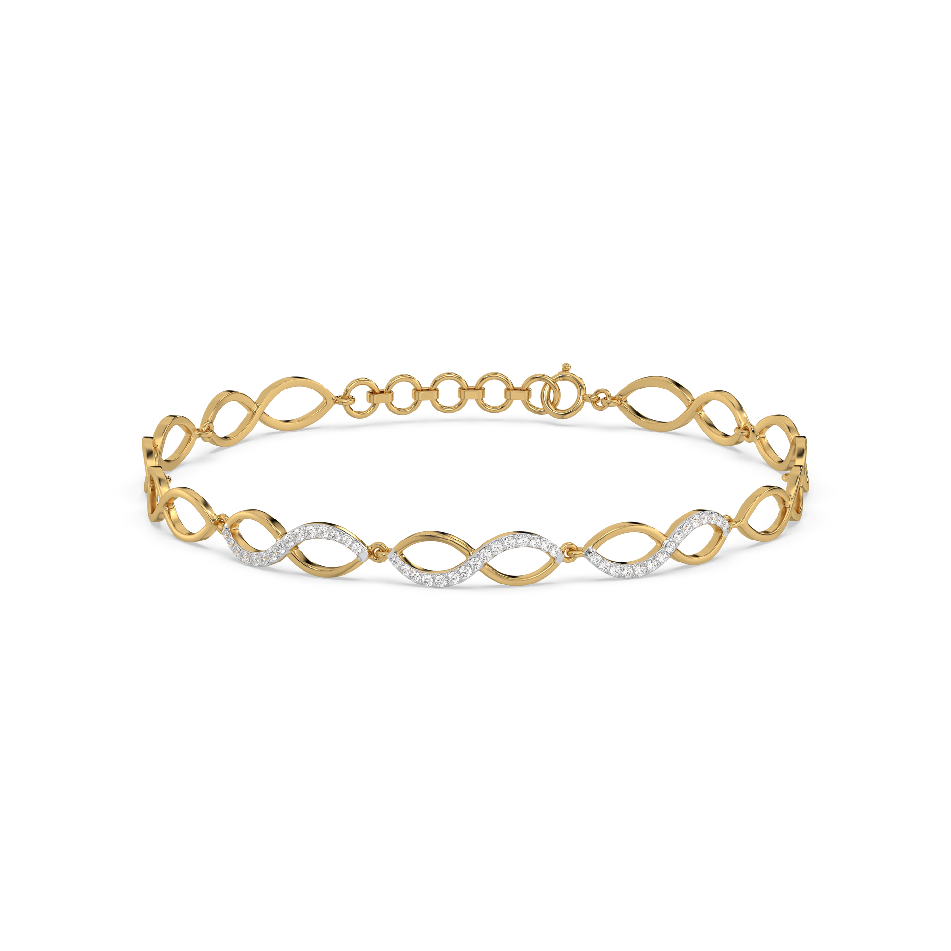 Infinity - Lab Diamond Tennis Bracelet