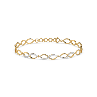 Infinity - Lab Diamond Tennis Bracelet
