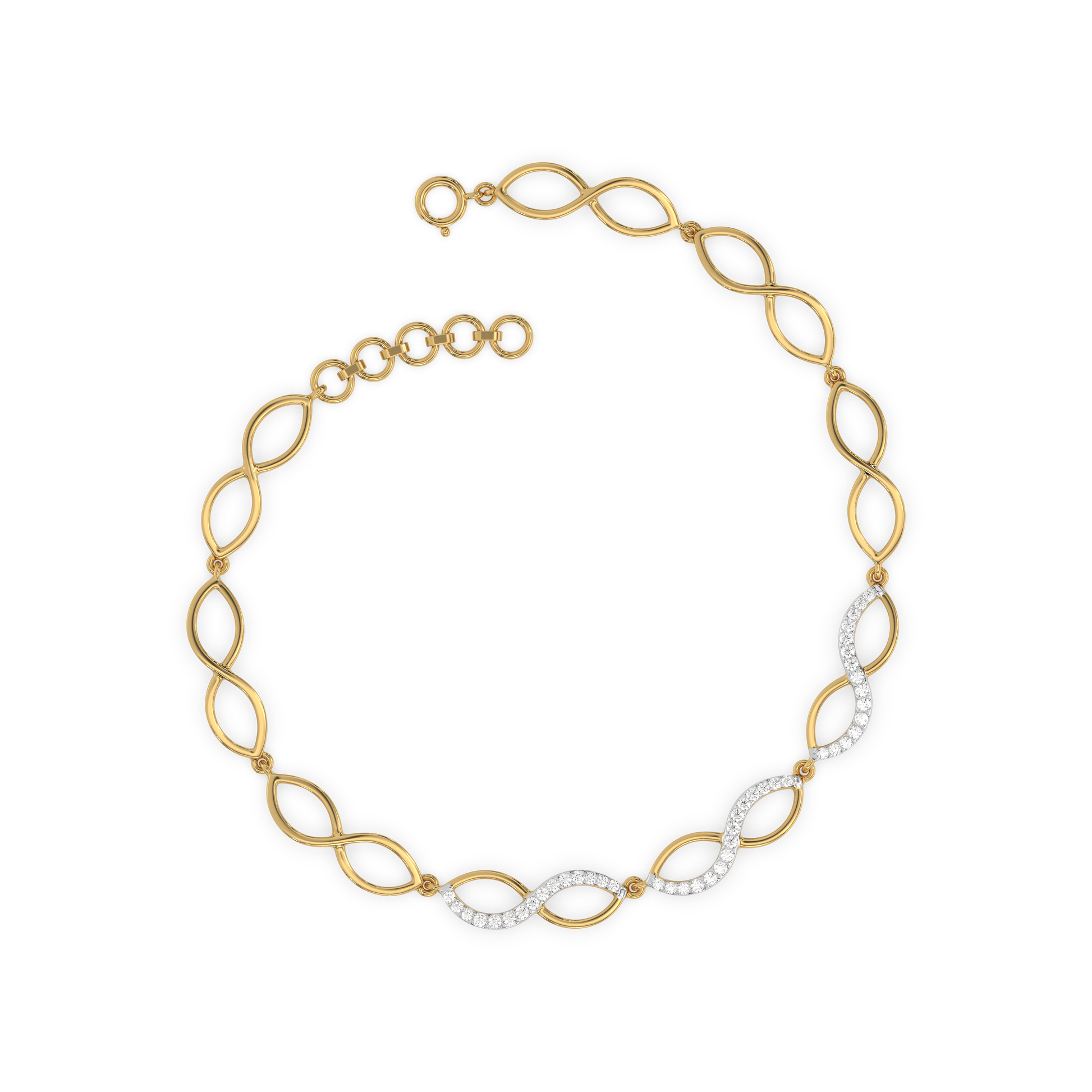 Infinity - Lab Diamond Tennis Bracelet