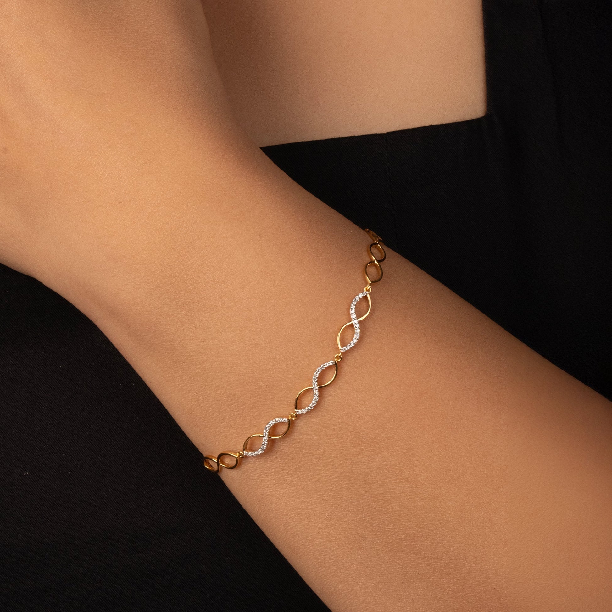 Infinity - Lab Diamond Tennis Bracelet