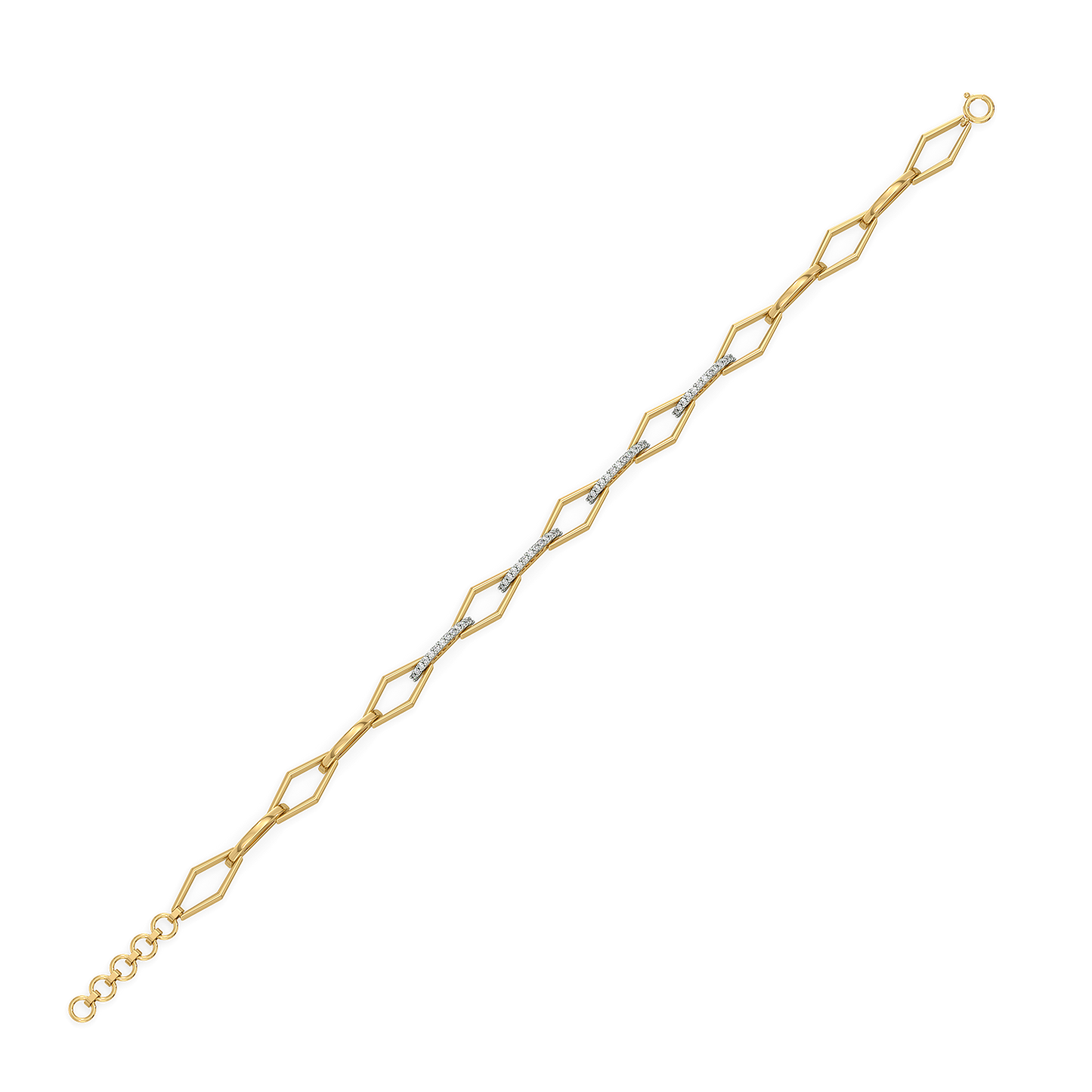 Eternal Link - Lab Diamond Tennis Bracelet