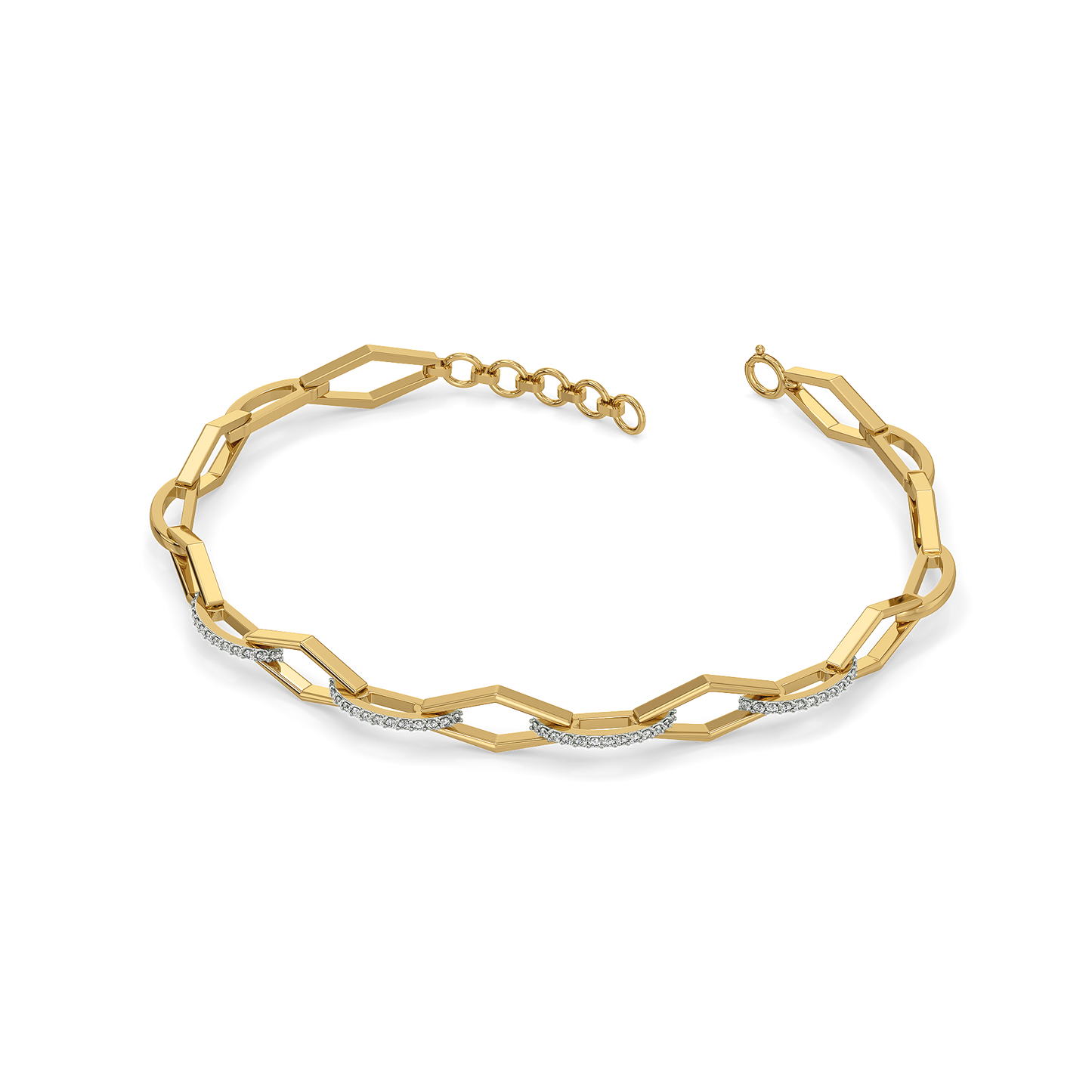 Eternal Link - Lab Diamond Tennis Bracelet
