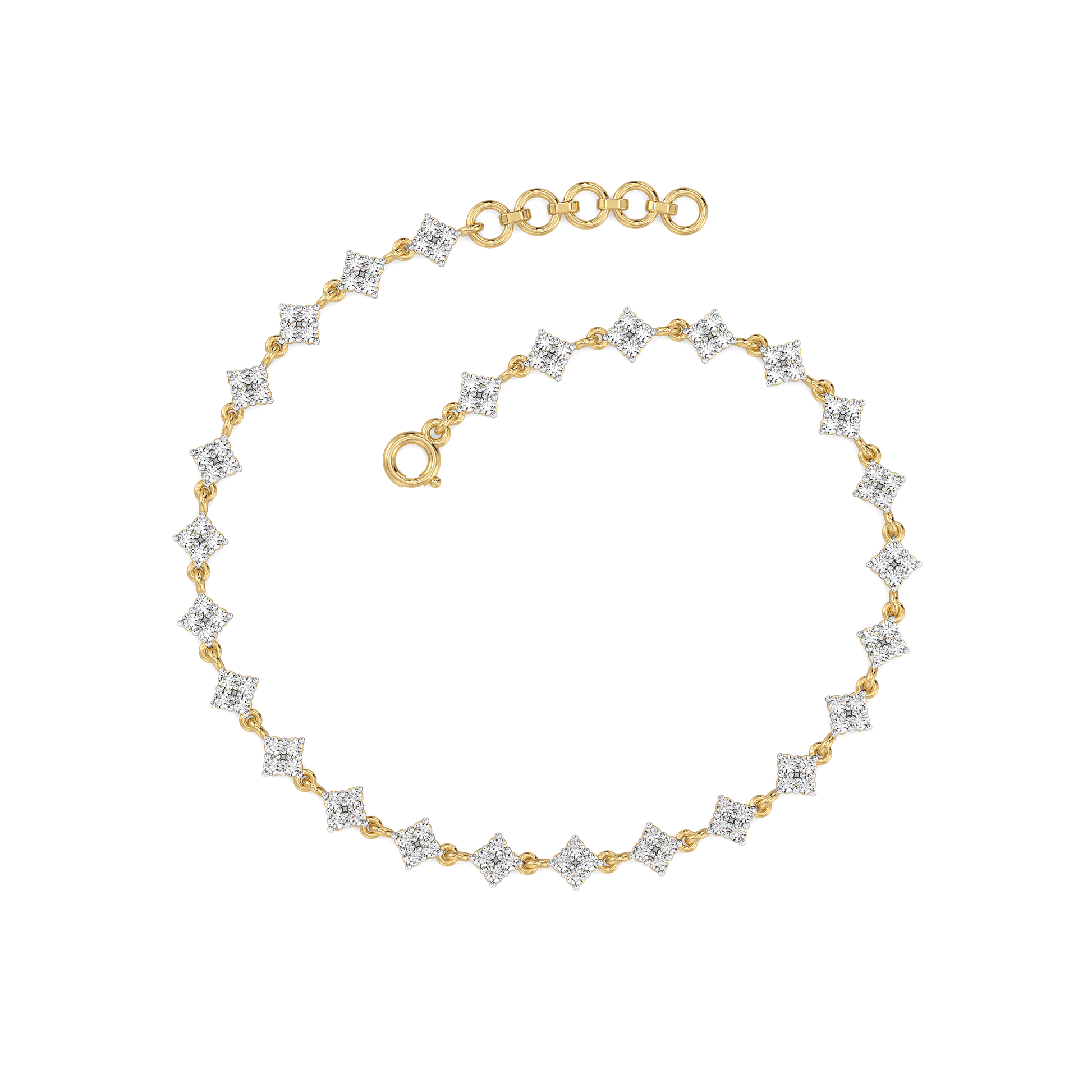 Day bloom - Lab Diamond Tennis Bracelet