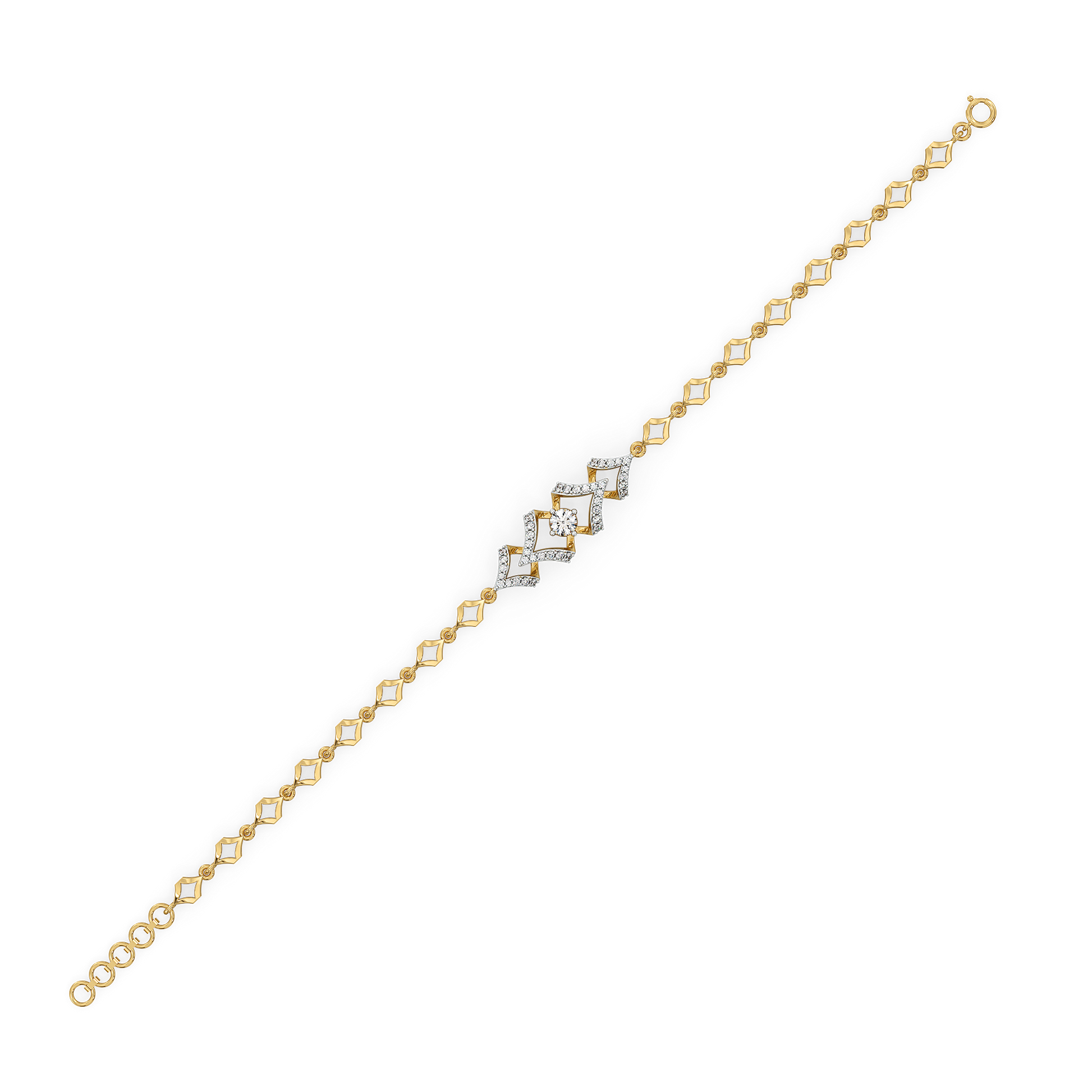 Fierce Aura – Lab Diamond Solitaire Bracelet