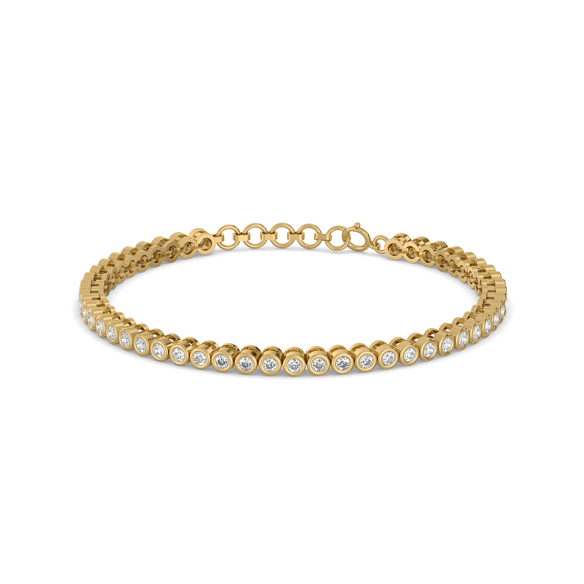 Rain-Dance - Lab Diamond Tennis Bracelet