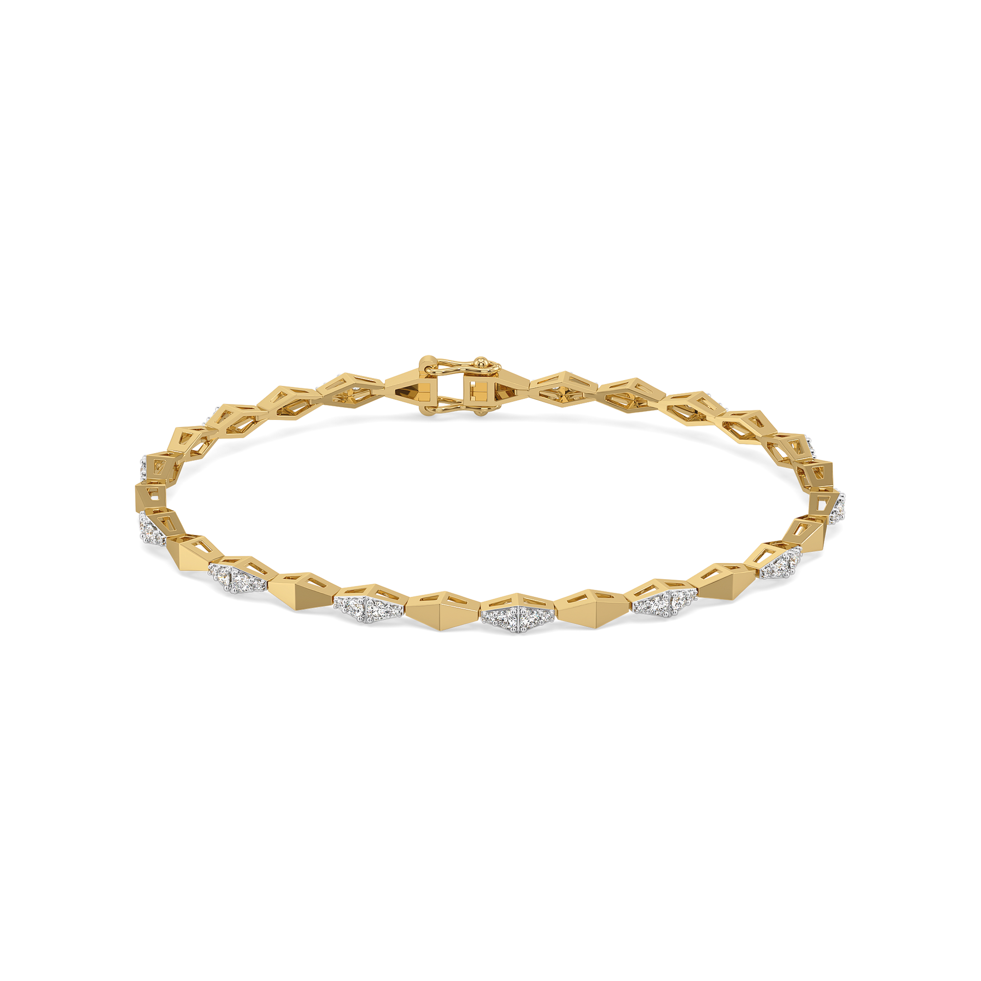Radiance Edge - Lab Diamond Tennis Bracelet