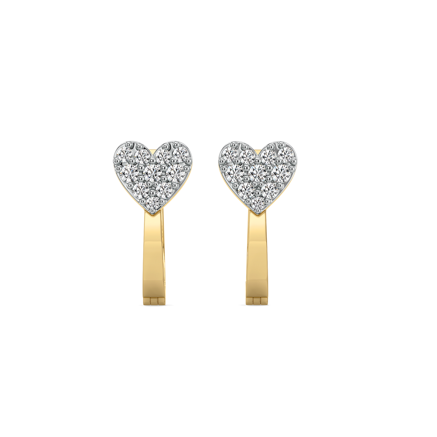 Timeless Loop - Lab Diamond Hoop Earrings