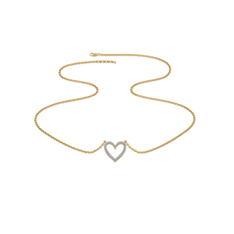 Everlasting Heart - Lab Diamond Necklace