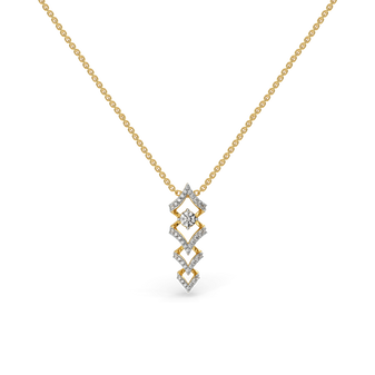 Fierce Aura - Lab Diamond Solitaire Necklace