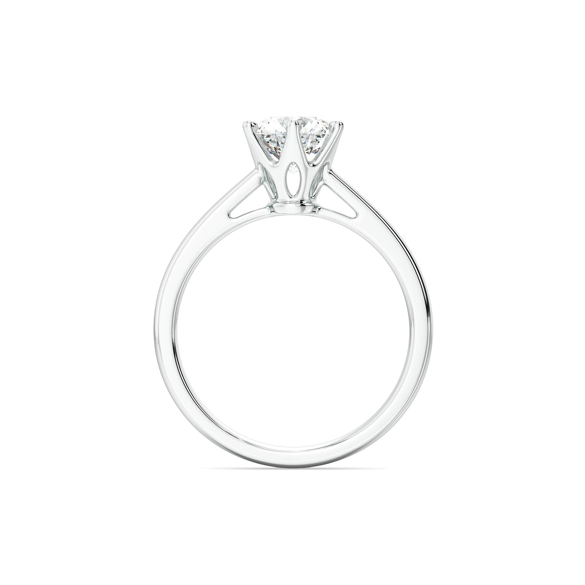 Luminous Charm - Lab Diamond Solitaire Ring