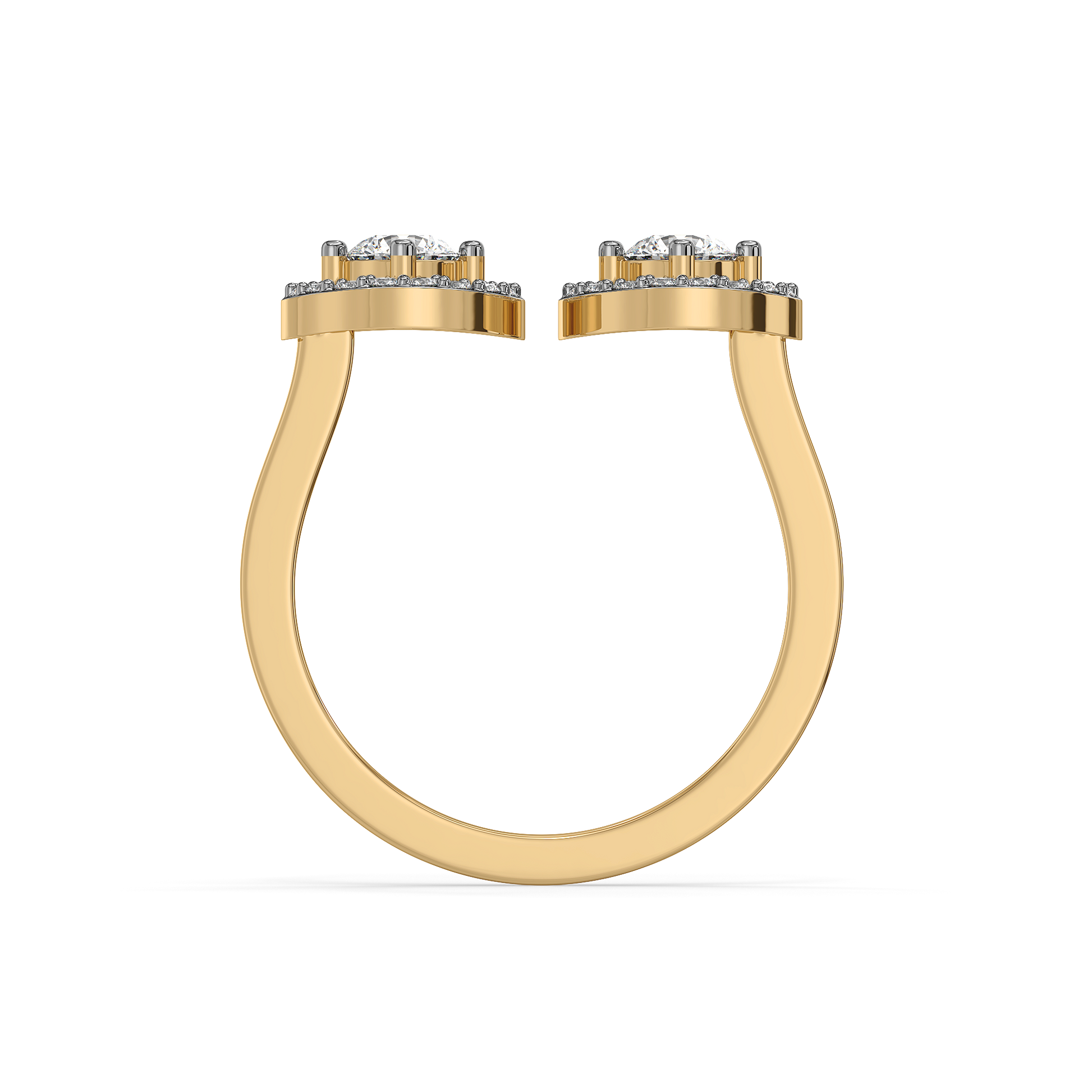 Rain-Dance - Lab Diamond Solitaire Ring
