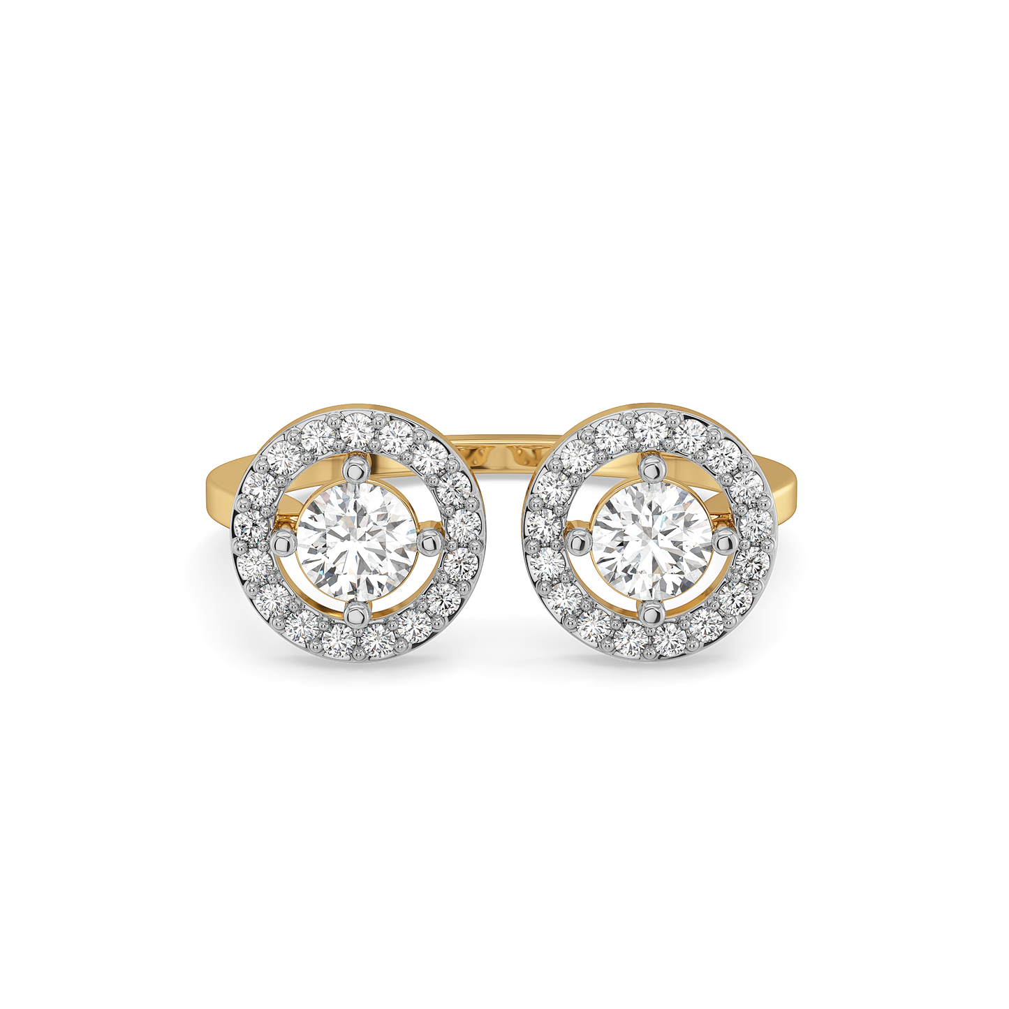 Rain-Dance - Lab Diamond Solitaire Ring