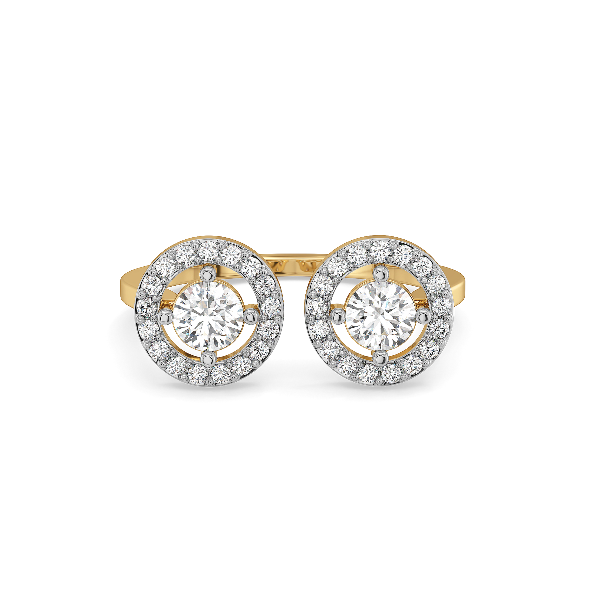 Rain-Dance - Lab Diamond Solitaire Ring