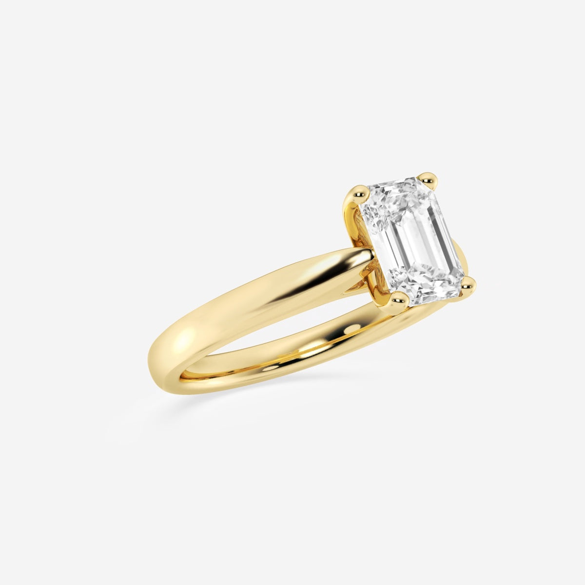 Layla - Cathedral Solitaire Engagement Ring