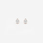 Lila - Sleek Solitaire Design Earrings