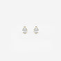 Lila - Sleek Solitaire Design Earrings