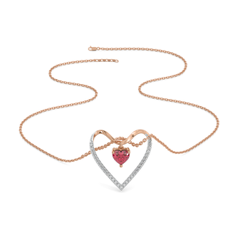 "Love on a String" - Lab Diamond Necklace