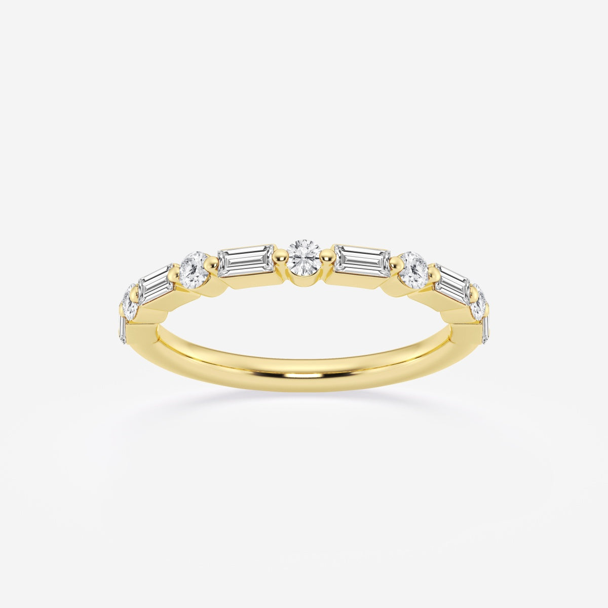 Madeline - Artistic Multi-Shape Design Wedding Ring