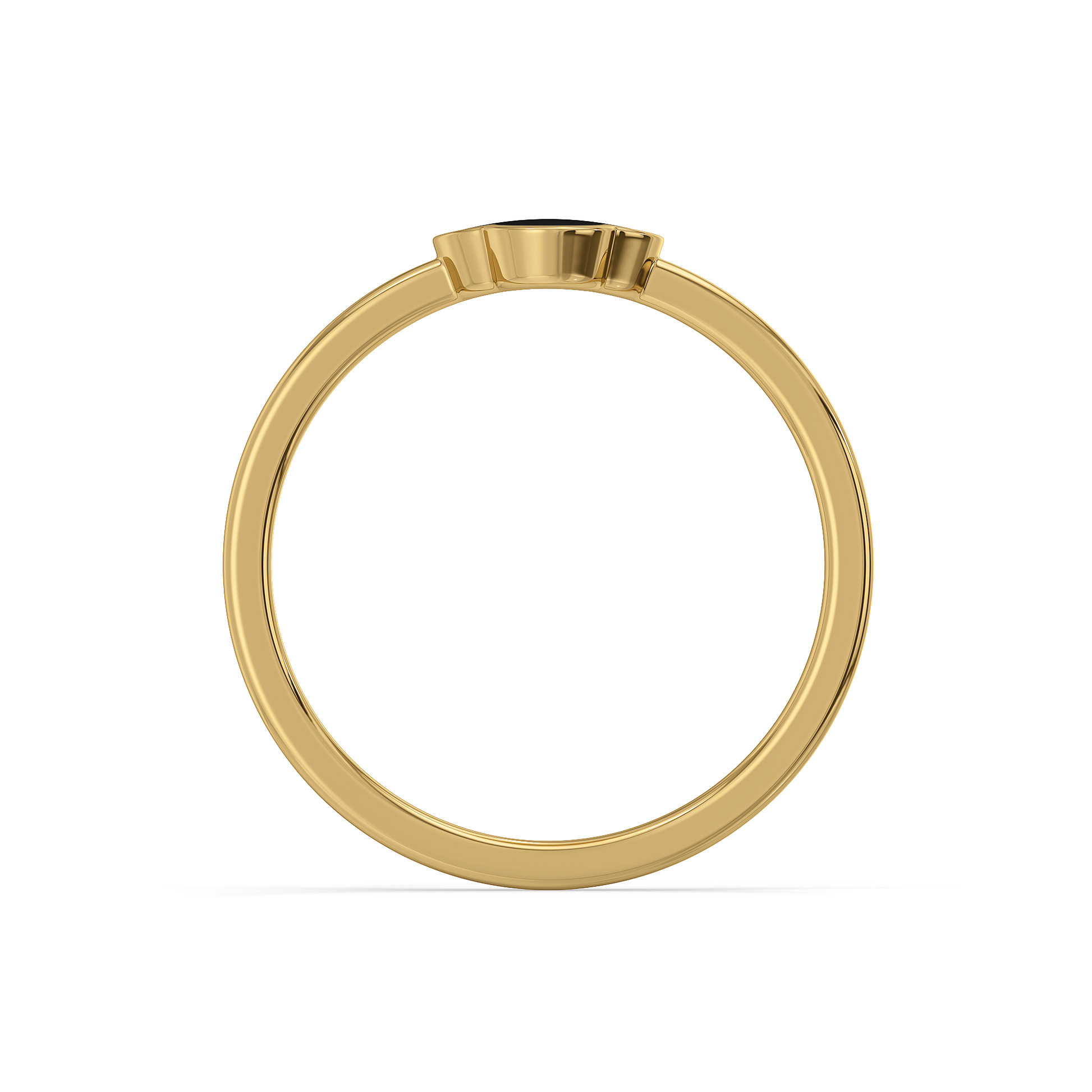 Midnight Enchanted - 18kt Gold Vermeil Fashion Ring