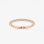 Mila - Prong Set Eternity Wedding Ring