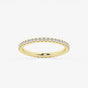 Mila - Prong Set Eternity Wedding Ring
