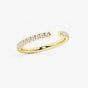 Rachel - French Pave Detailing Wedding Ring