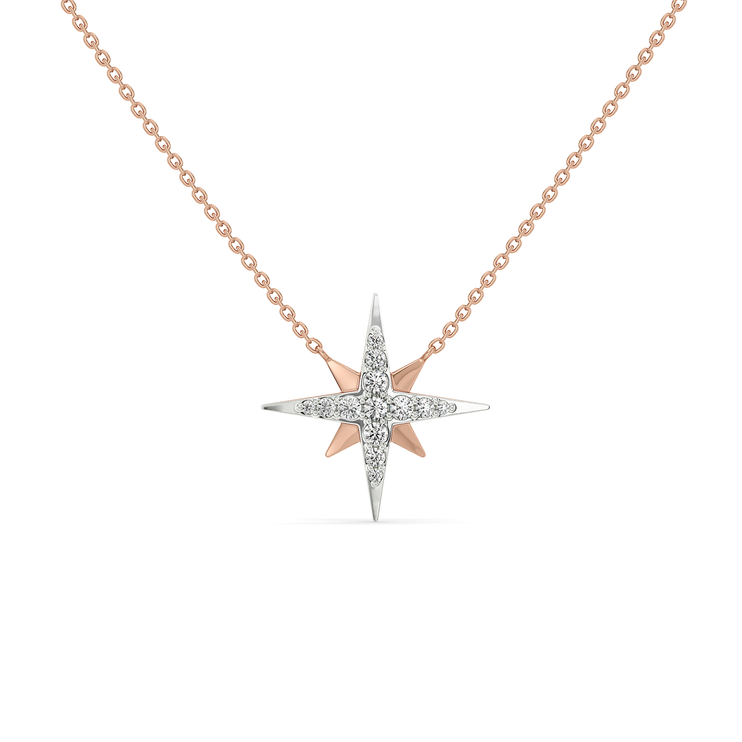 The North Star - Lab Diamond Pendant