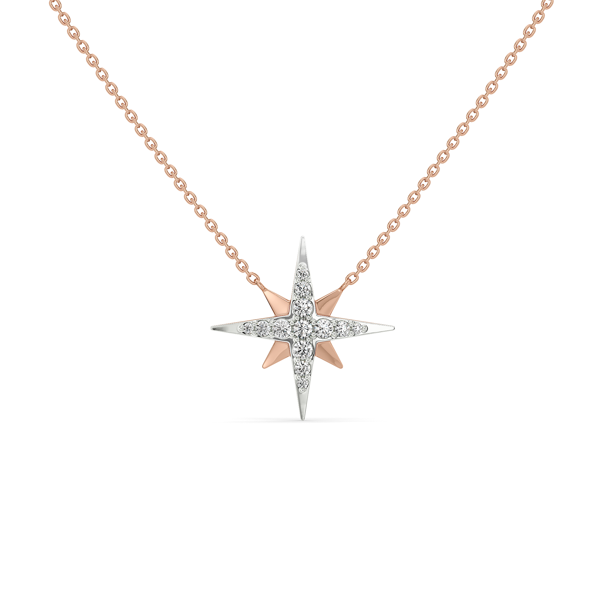 The North Star - Lab Diamond Pendant