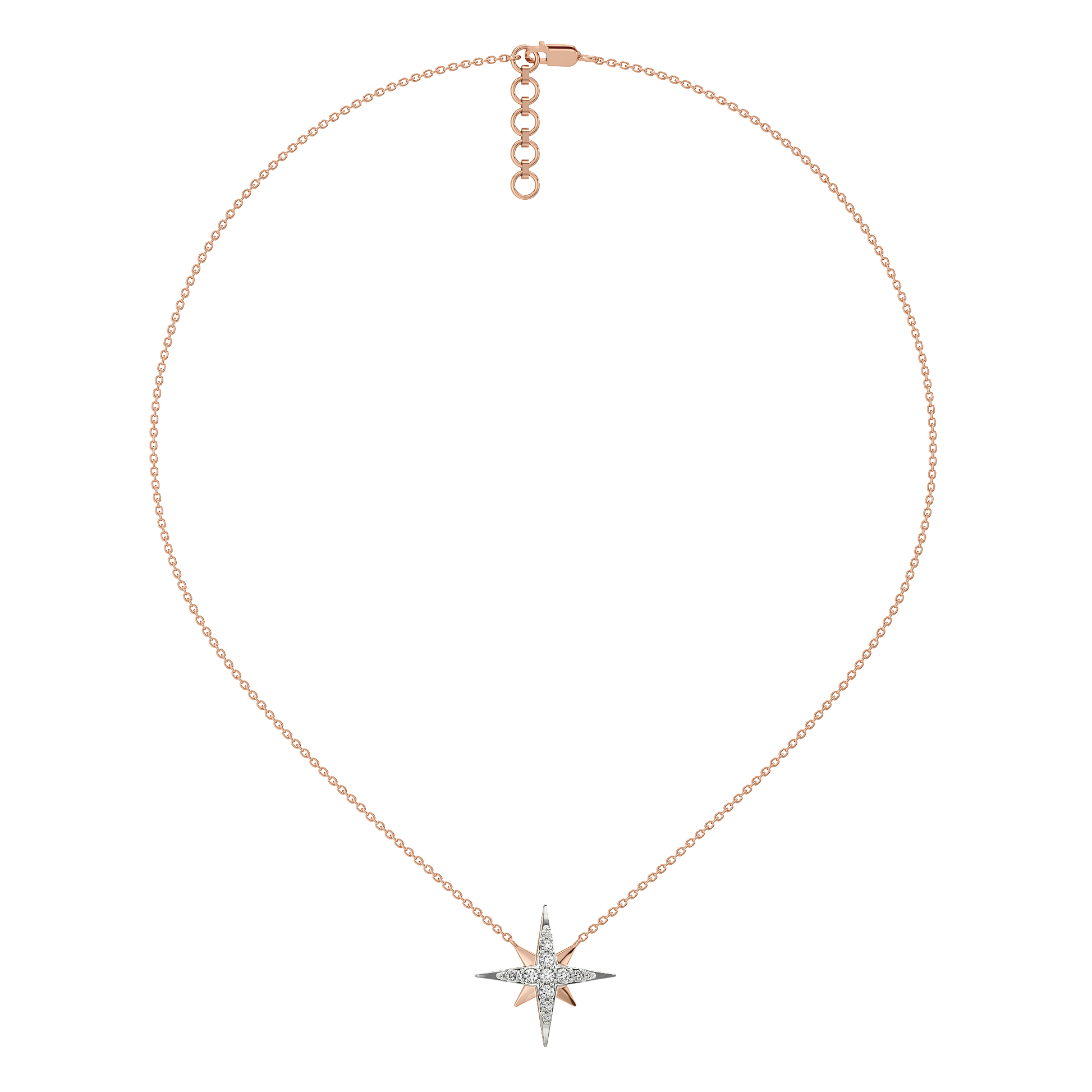 The North Star - Lab Diamond Pendant